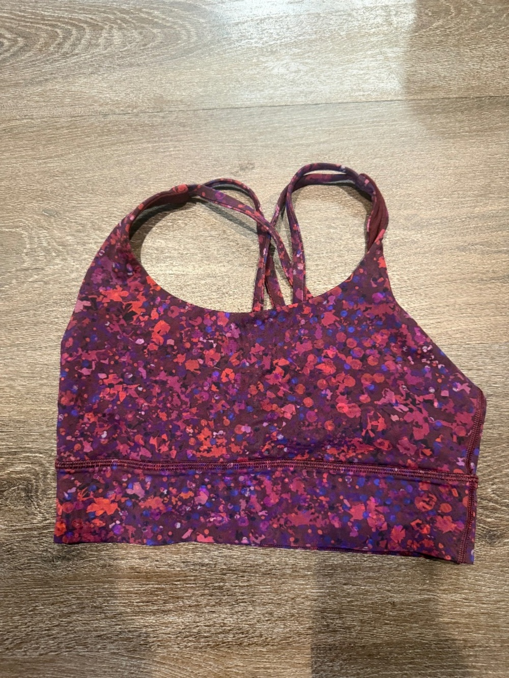 Lululemon Energy Bra Long Line *Lunar New Year 6 Ornemental Floral Multi